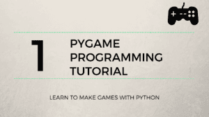 Learn to make games with python. Complete module walk-through with plenty of examples.