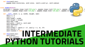 Step away from the basics and learn more advanced python programming and syntax.